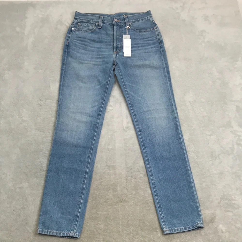 Outerknown Women's Medium Wash Sea Jeans Generation Slim Jeans Size 24 New